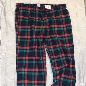 Woman’s J. Crew Flannel Pajama Pants